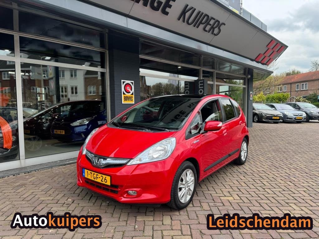 Honda Jazz 1.4 Hybrid Elegance, Auto's, Euro 5, Gebruikt, Automatische klimaatregeling, 4 cilinders