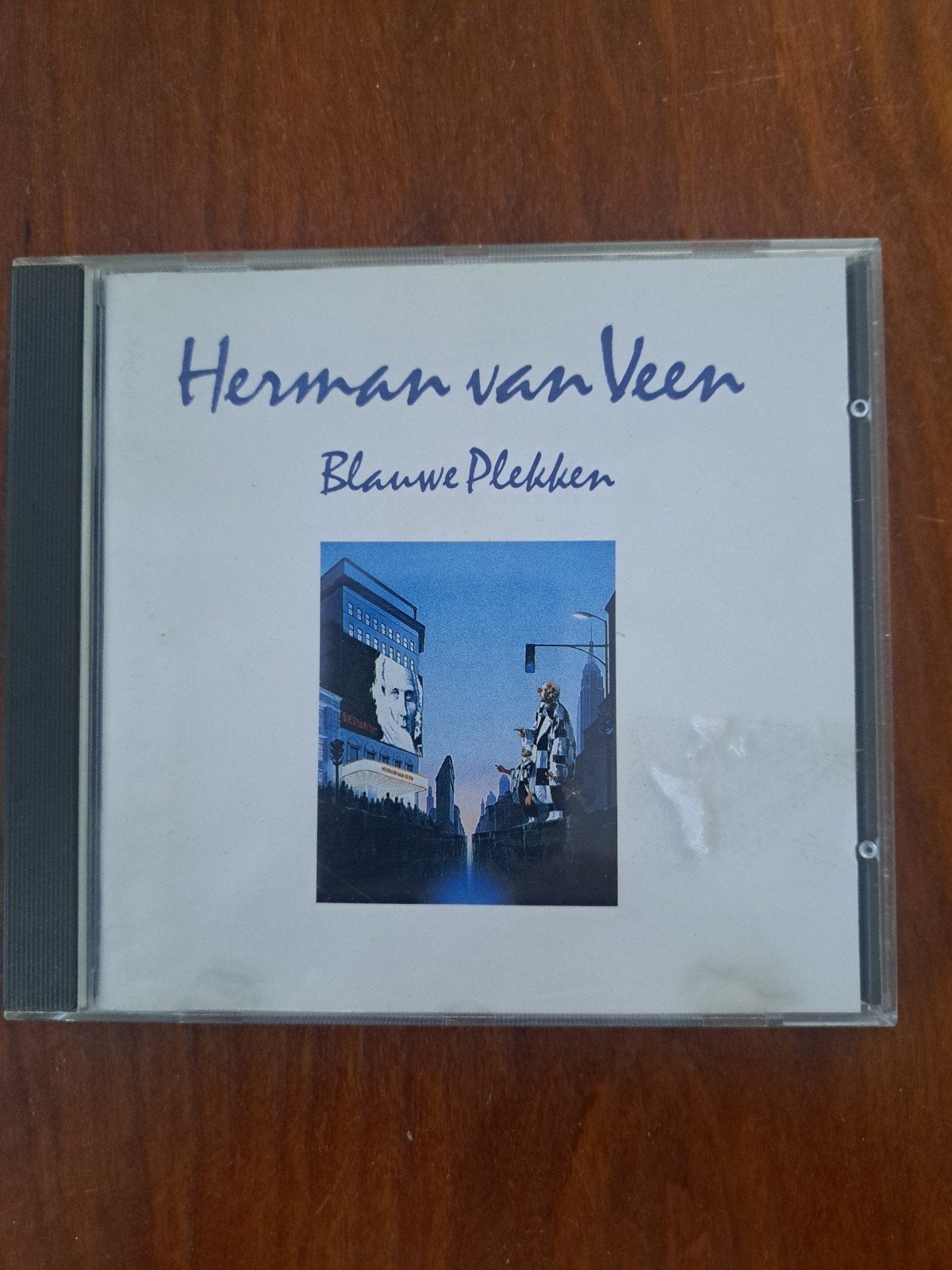 Herman van Veen - Blauwe Plekken CD, Ophalen of Verzenden, Gebruikt, Singer-songwriter, Album