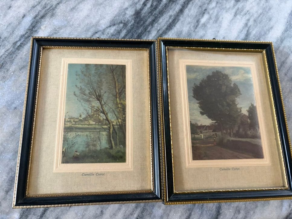 kunstprints van de kunstschilder Jean-Baptiste-Camille Corot, Ophalen of Verzenden