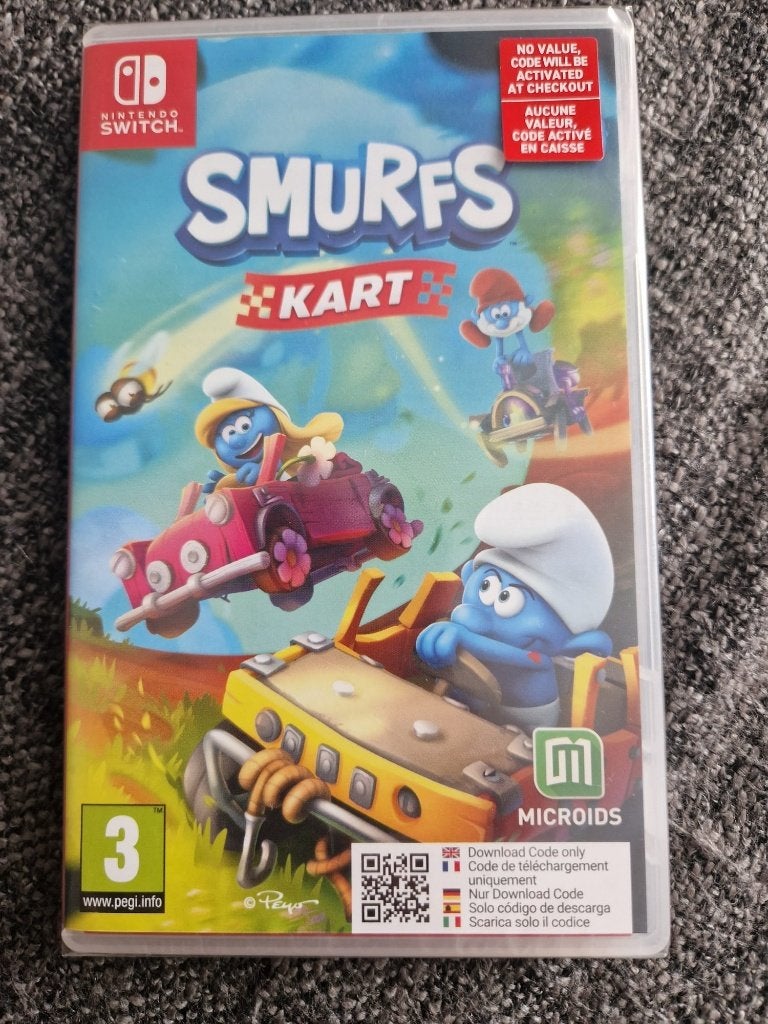 Smurfen Kart, Racen en Vliegen, Nieuw, Ophalen of Verzenden, 3 spelers of meer