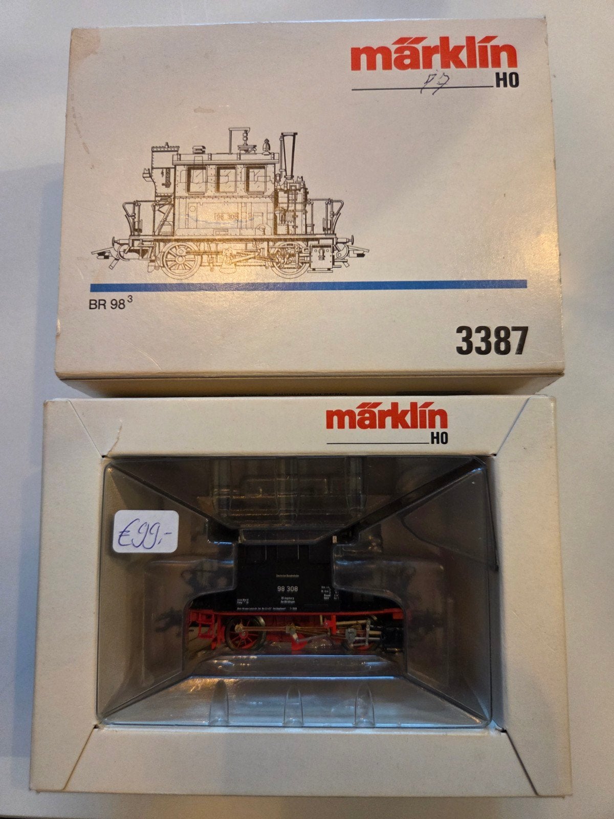 Märklin (3387), Ophalen, Wisselstroom, Locomotief, Zo goed als nieuw