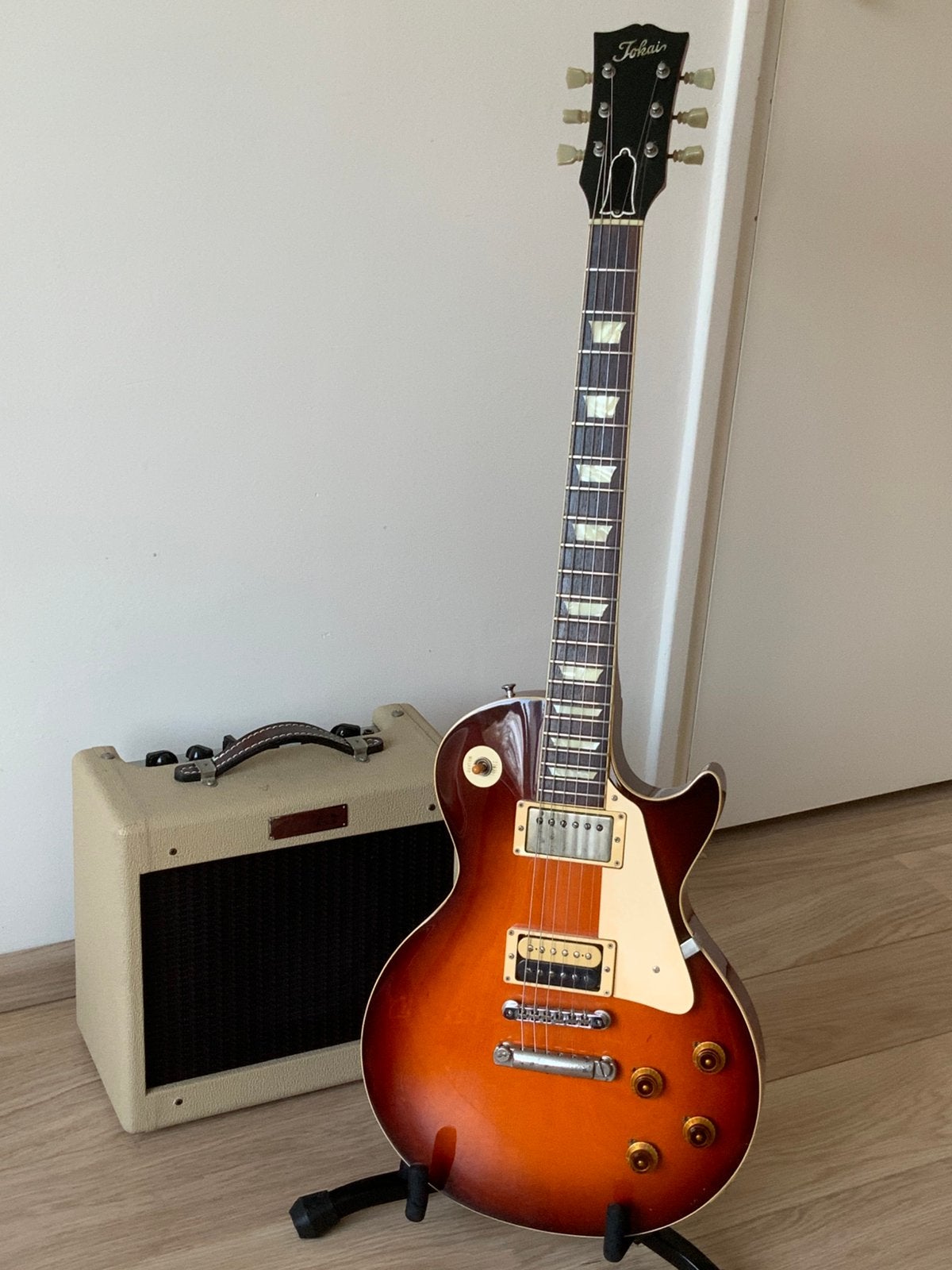 Tokai LS-80  Les Paul (1979), nitro, incl orig. case, Muziek en Instrumenten, Ophalen, Gebruikt, Semi-solid body, Overige merken