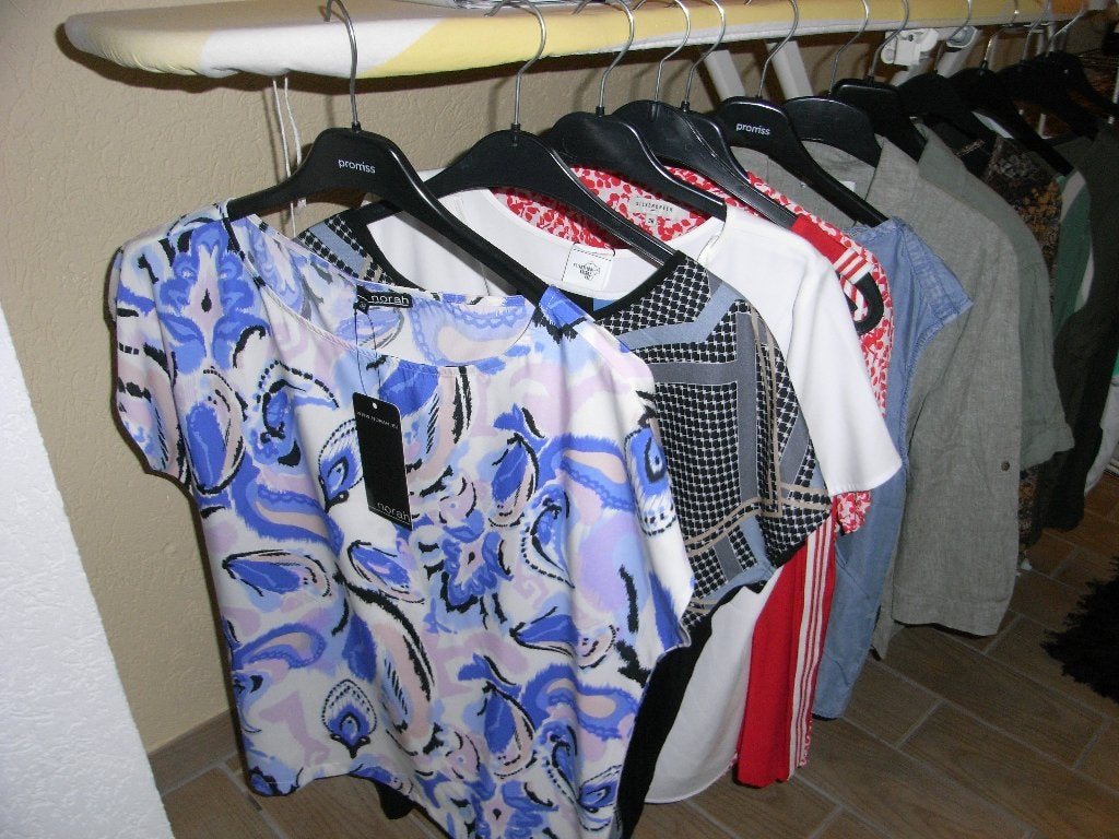 kledingpakket 14st tops/shirts/blouses div merken mt 38, Ophalen of Verzenden, Zo goed als nieuw, Maat 38/40 (M)