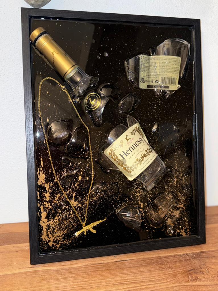 Epoxy schilderij, Ophalen of Verzenden
