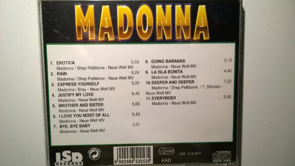 Madonna - Live U.S.A, Ophalen of Verzenden, Zo goed als nieuw