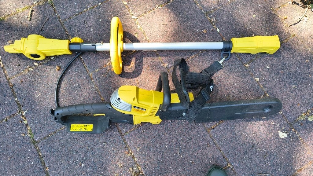 powerplus telescopische kettingzaag, Ophalen, Gebruikt, Elektrisch, POWERPLUS