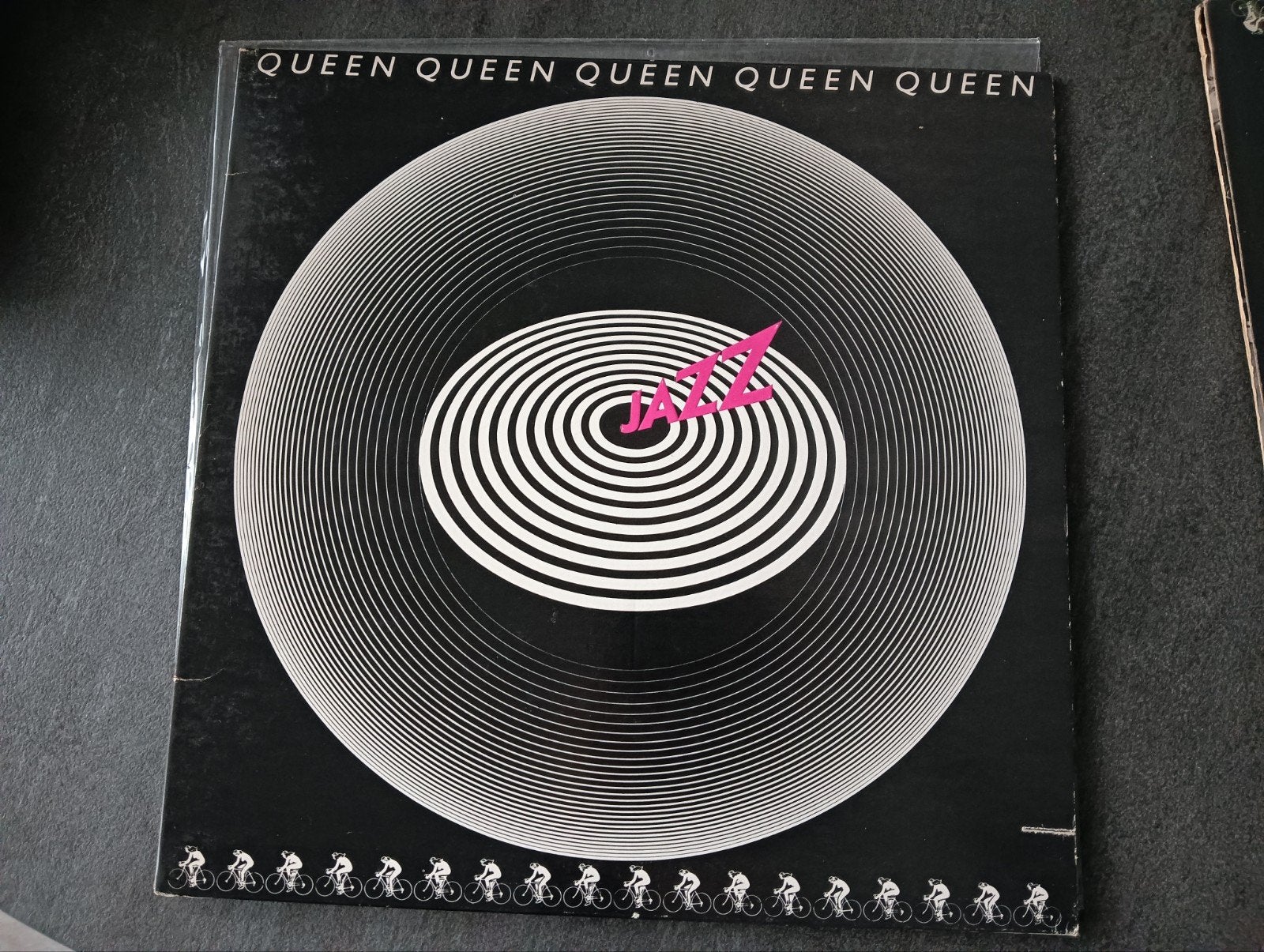 Queen - Jazz LP (1978) - Originele Persing, Cd's en Dvd's, Vinyl | Rock, LP, Inclusief binnenhoes, Ophalen of Verzenden, Zo goed als nieuw