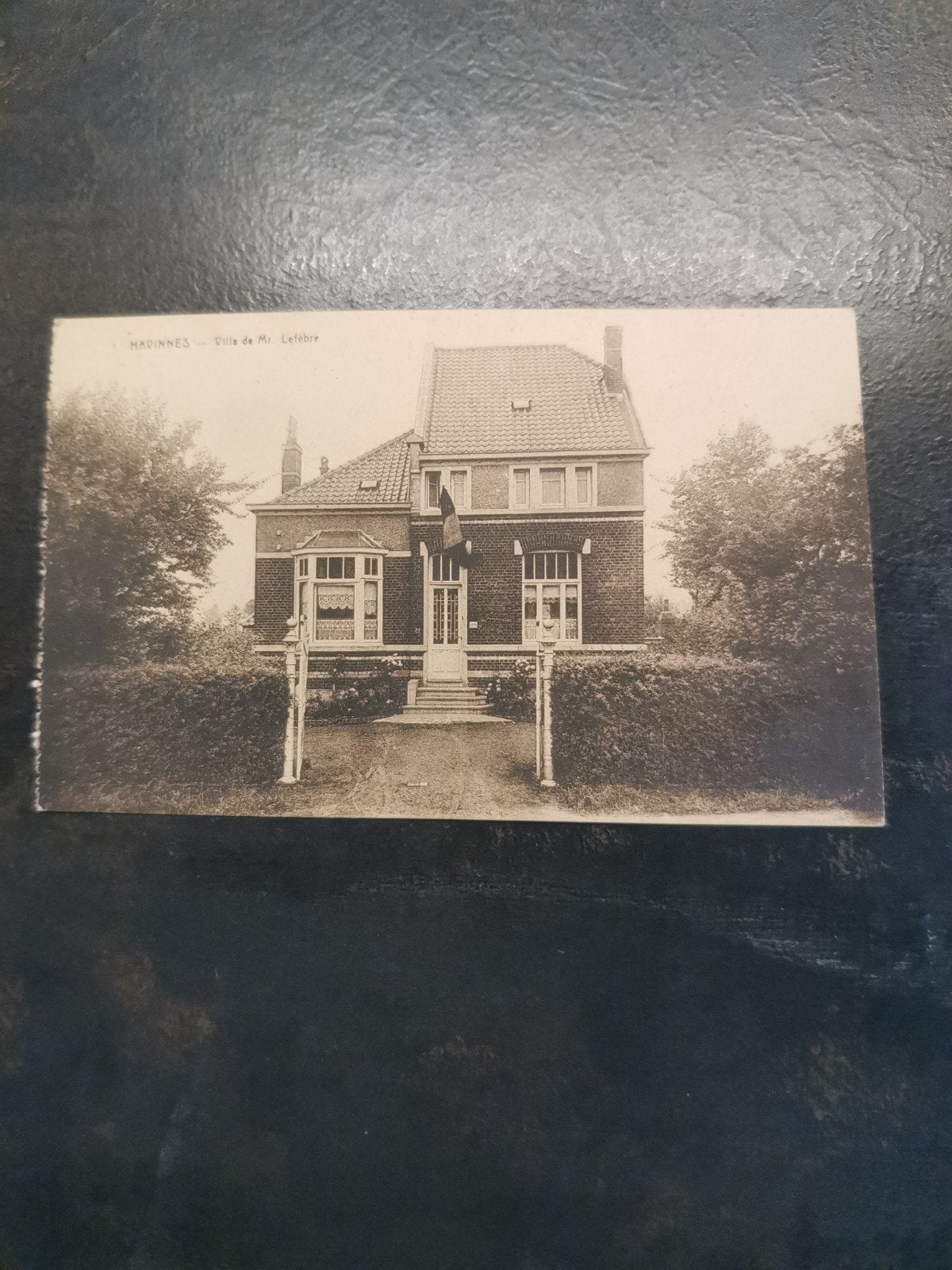 Oude prentbriefkaart WADINNES - Villa de Mr. Lefebvre, Ophalen of Verzenden, Voor 1920, Ongelopen
