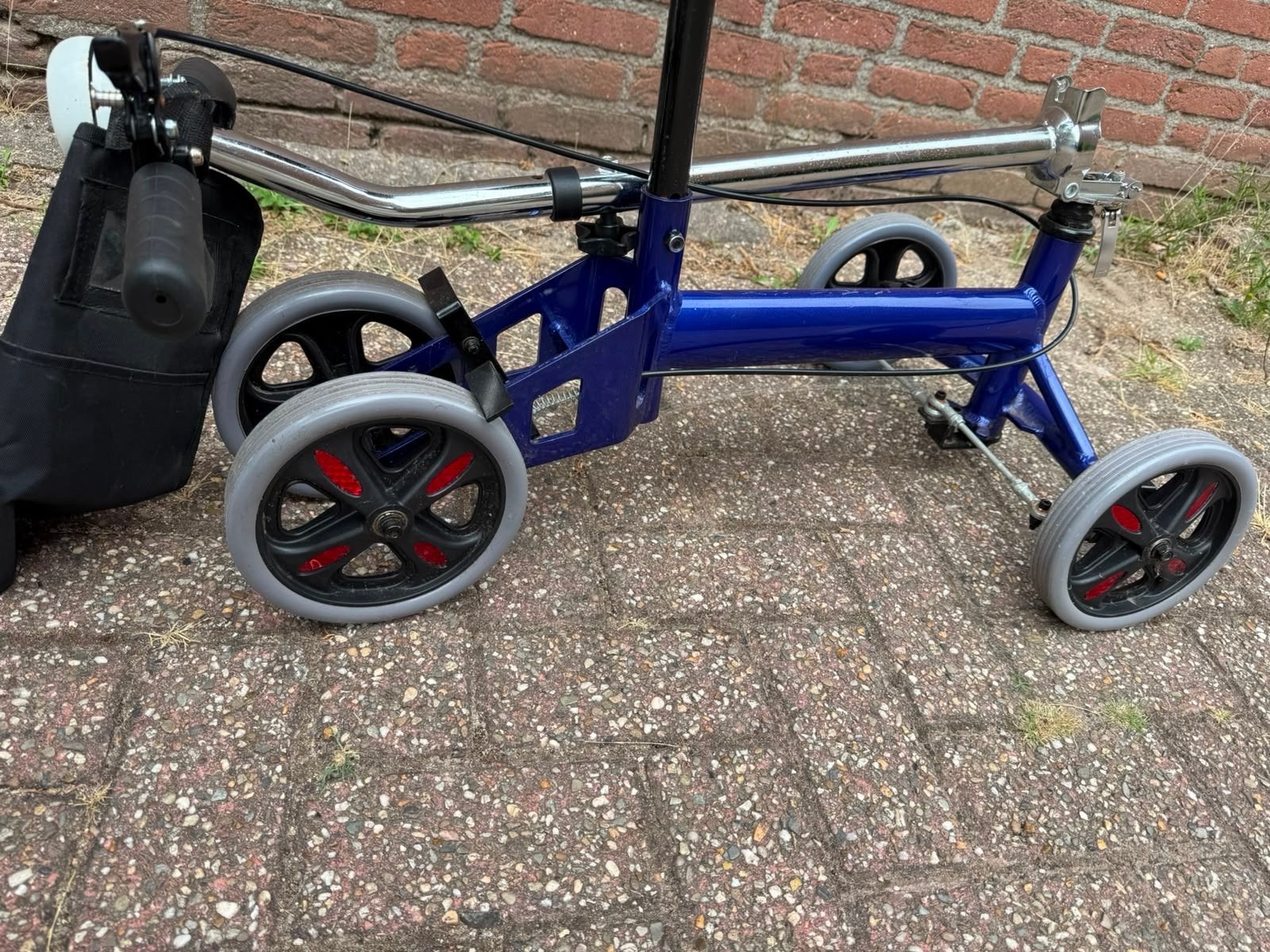 knie-bike met zitting, Ophalen of Verzenden, Gebruikt