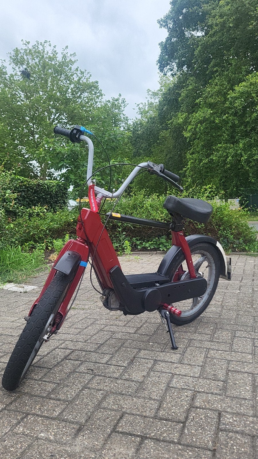 Mooie rode Piaggio Ciao snorfiets, Ophalen of Verzenden, Gebruikt, Maximaal 25 km/u, Overige modellen