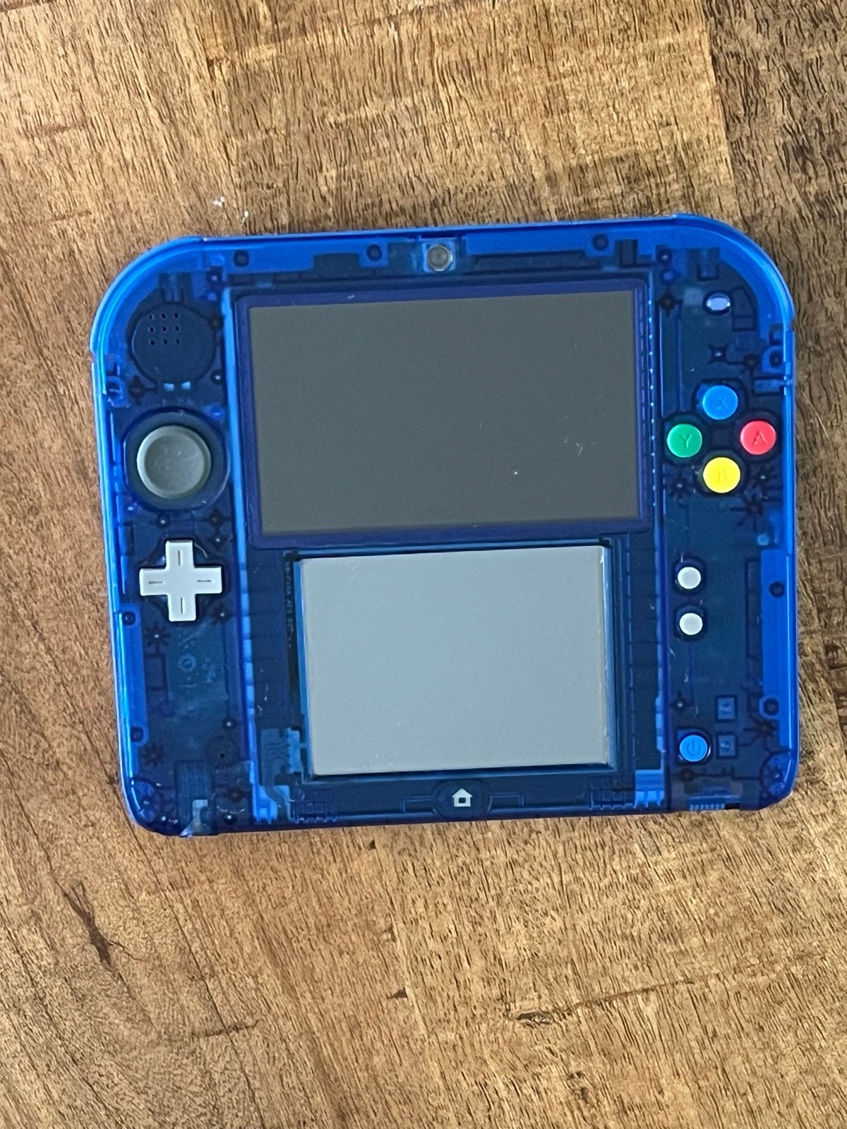 Blauwe Nintendo 2DS Pokemon blue met oplader, Ophalen, Gebruikt, Blauw, 2DS