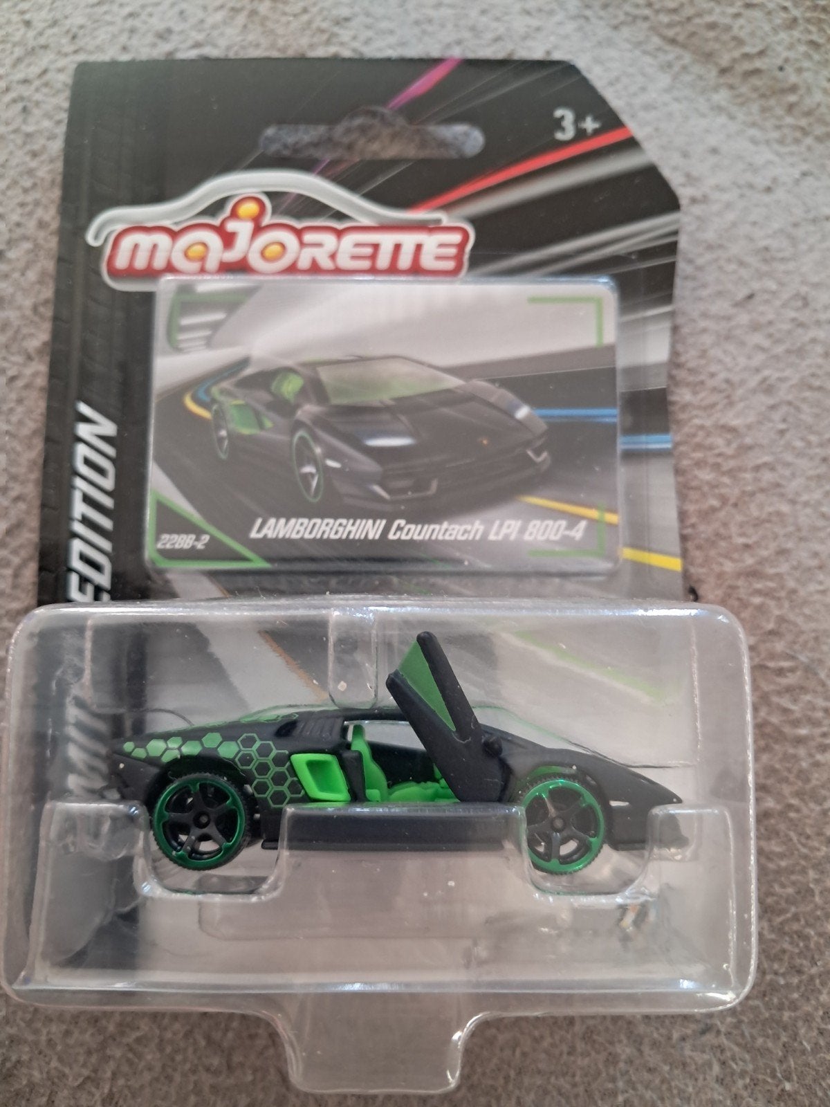 Majorette Lamborghini Countach LP 800-4 Limited Edition ovp, Ophalen of Verzenden, Auto