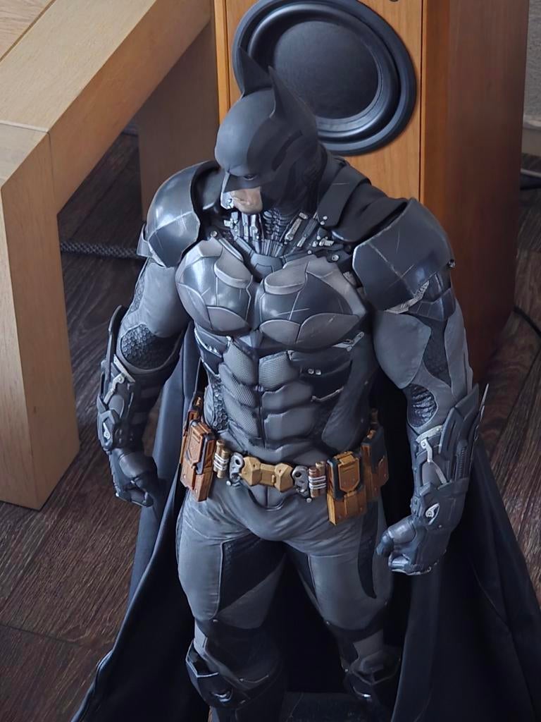 Sideshow Batman Arkham Knight statue Prime 1, Ophalen of Verzenden, Zo goed als nieuw, Film, Beeldje, Replica of Model