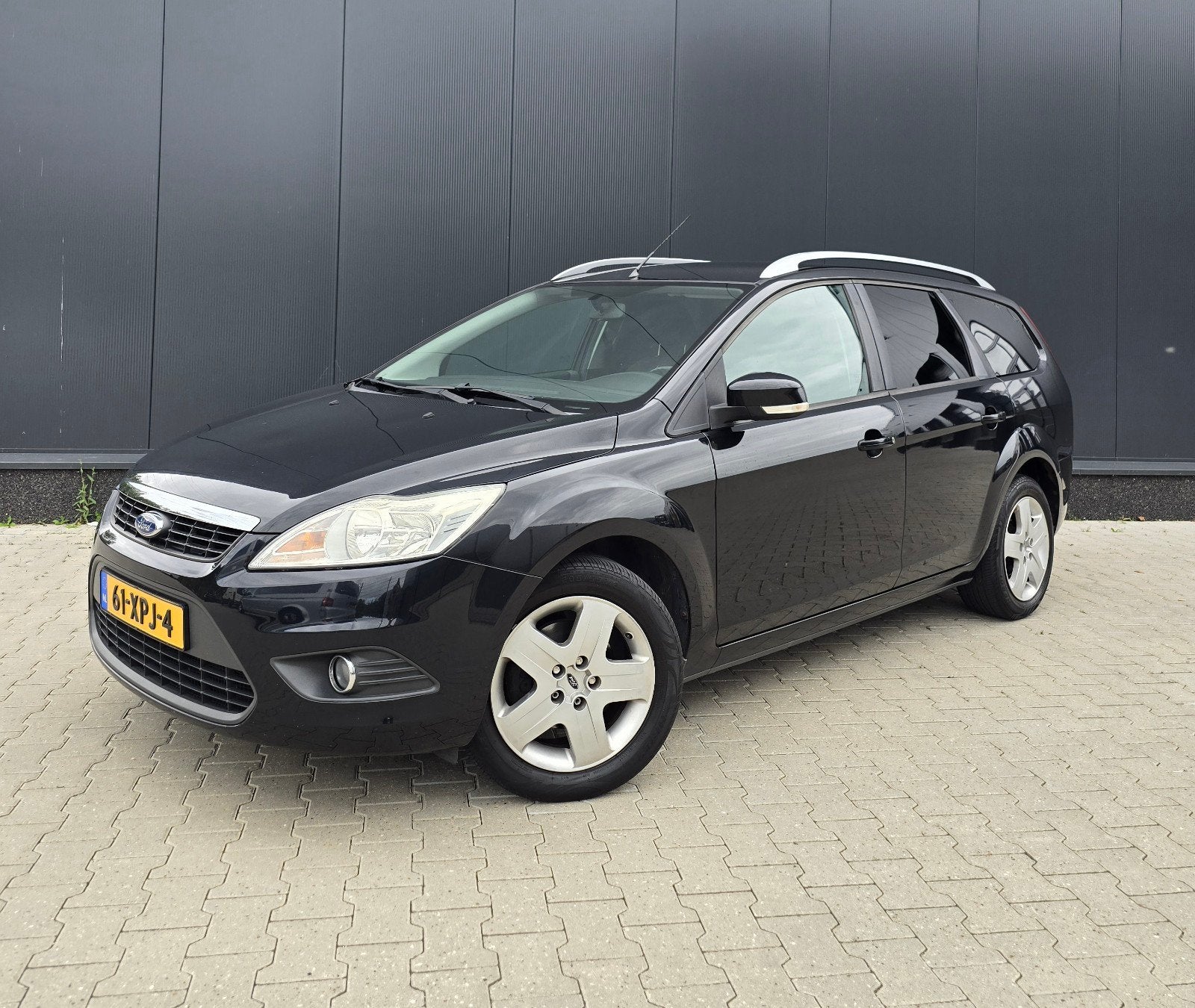 Ford Focus 1.6 16V 100PK 2008 Zwart | 222Dkm | Nw Apk | Airc, Auto's, 1596 cc, Cruise Control, 4 cilinders, 635 kg