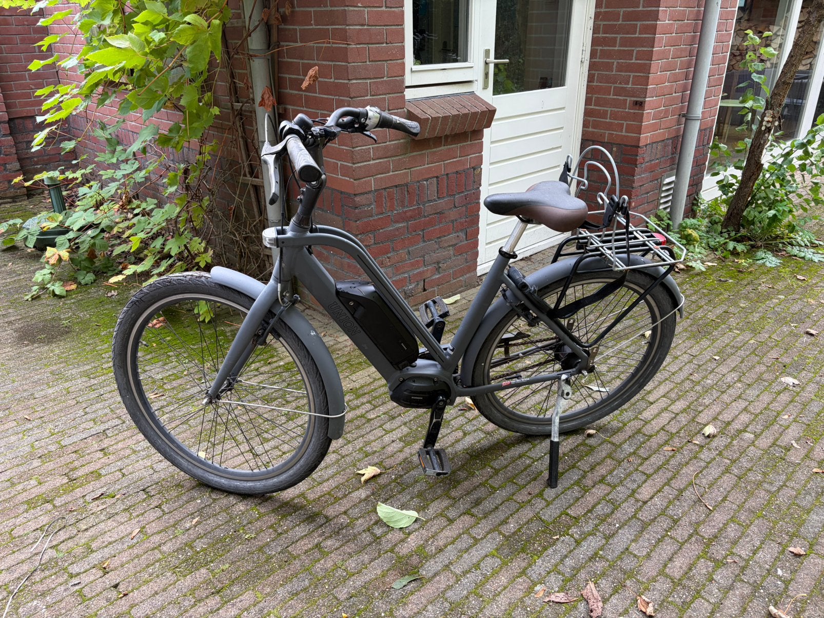 Union met shimano middenmotor (accu diep ontladen), Ophalen, Zo goed als nieuw, Overige merken