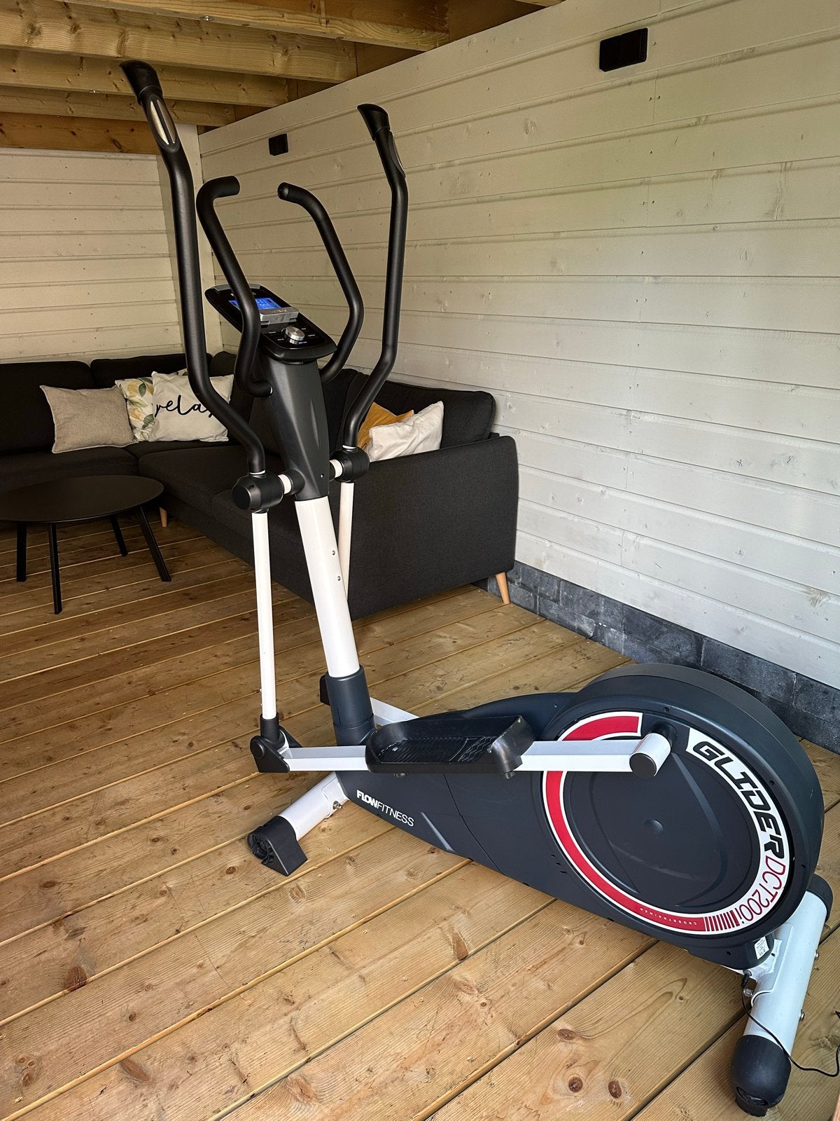Flow Fitness Glider DCT200i Crosstrainer, Ophalen, Armen, Zo goed als nieuw, Crosstrainer
