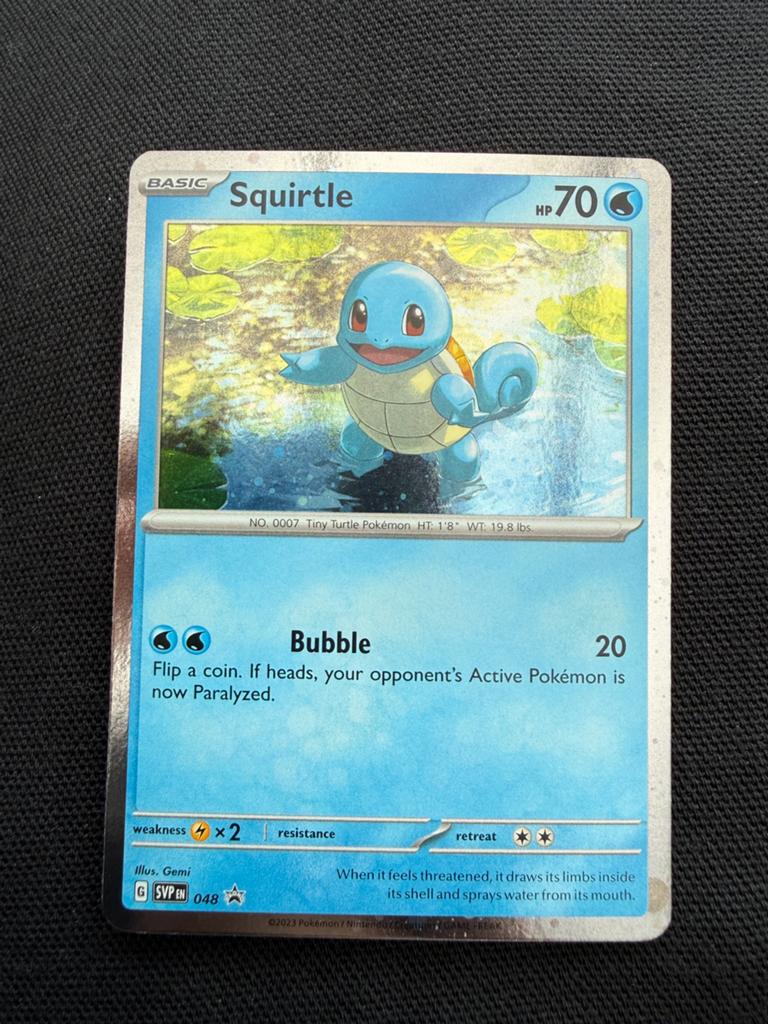 Squirtle 048 pokemonkaart, Ophalen of Verzenden, Zo goed als nieuw