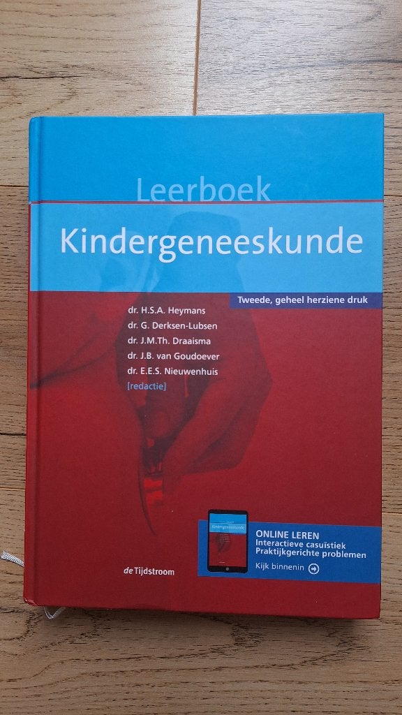 Leerboek kindergeneeskunde, Diverse auteurs, Zo goed als nieuw, Beta, HBO