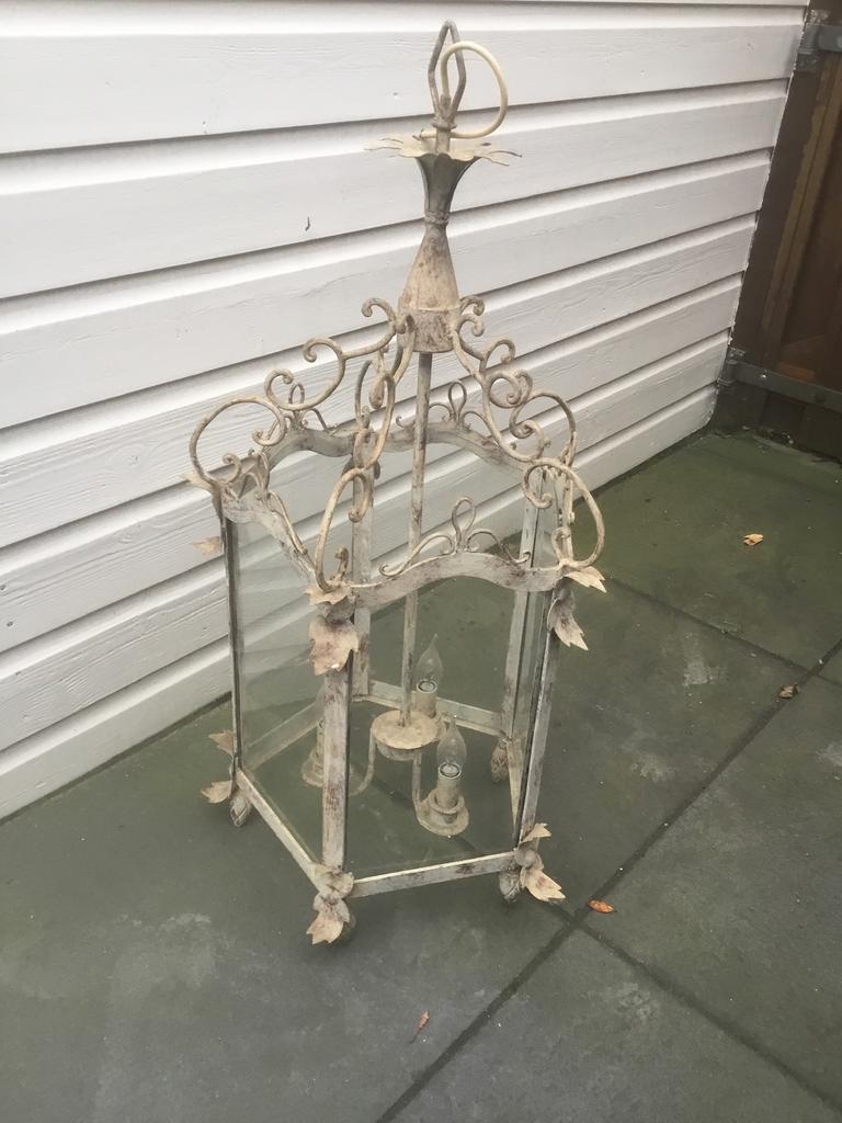 Te koop klassieke hang lamp., Ophalen of Verzenden, Gebruikt, Metaal