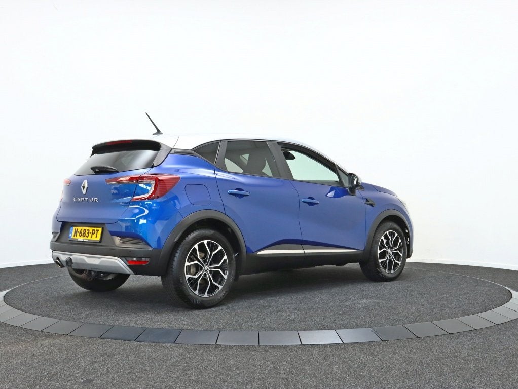 Renault Captur 1.3 TCe Intens Automaat | Trekhaak | Zilver d, Automaat, Stof, Gebruikt, 4 cilinders