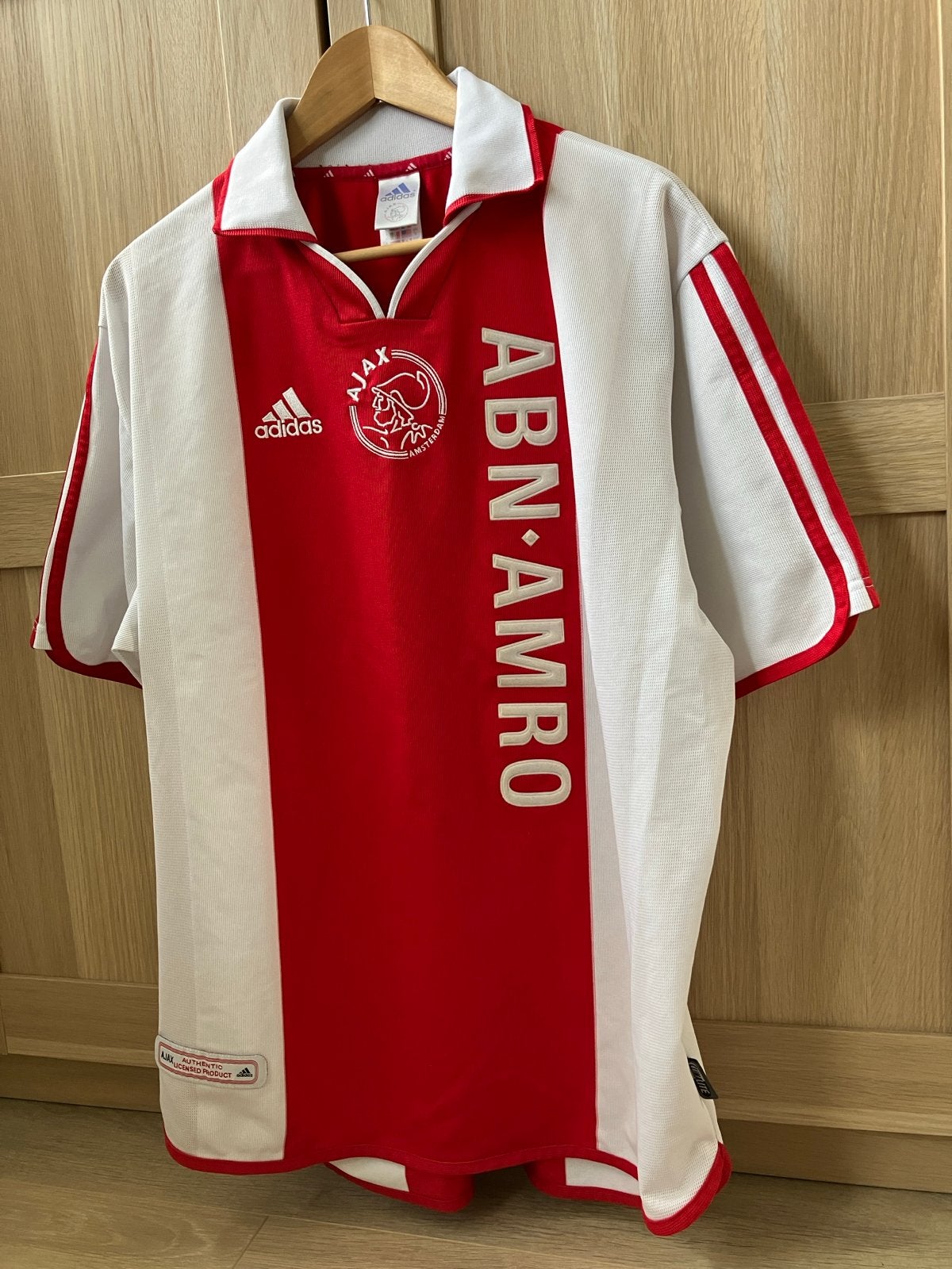 Ajax Thuisshirt 1999-2000 - Maat XL, Sport en Fitness, Maat XL, Ophalen, Zo goed als nieuw, Shirt