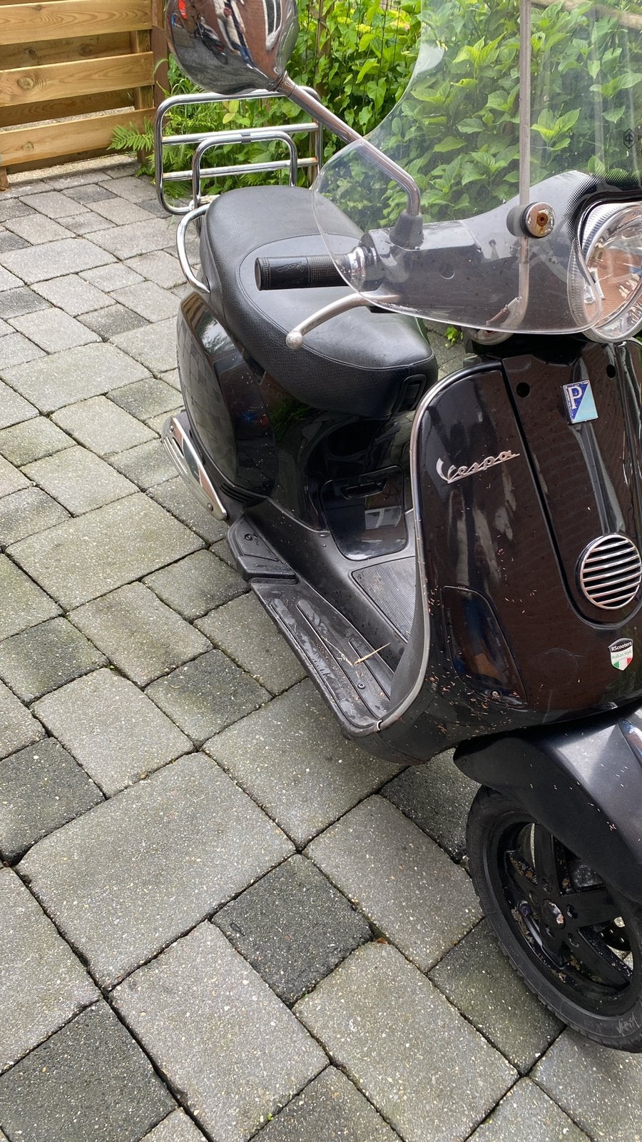 Vespa LX50 Scooter blauw kenteken - Zwart, Gebruikt, Fietsen en Brommers, Scooters | Vespa, Ophalen, Gebruikt, Maximaal 45 km/u