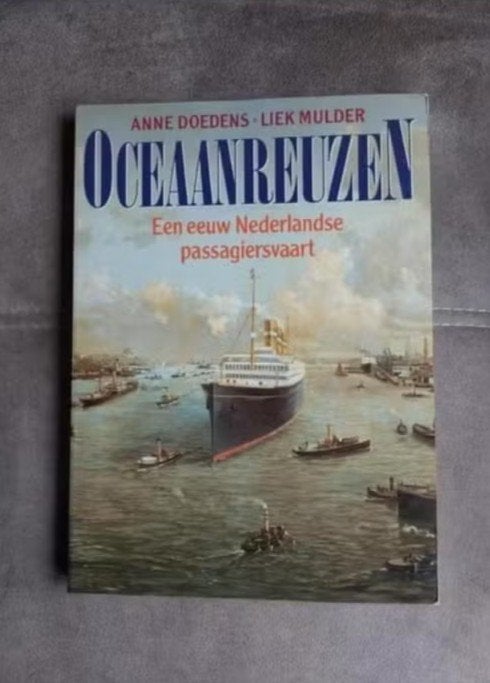 Oceaanreuzen (incl. 4 ansichtkaarten) door A. Doedens, 20e eeuw of later, Anne Doedens, Ophalen of Verzenden, Zo goed als nieuw