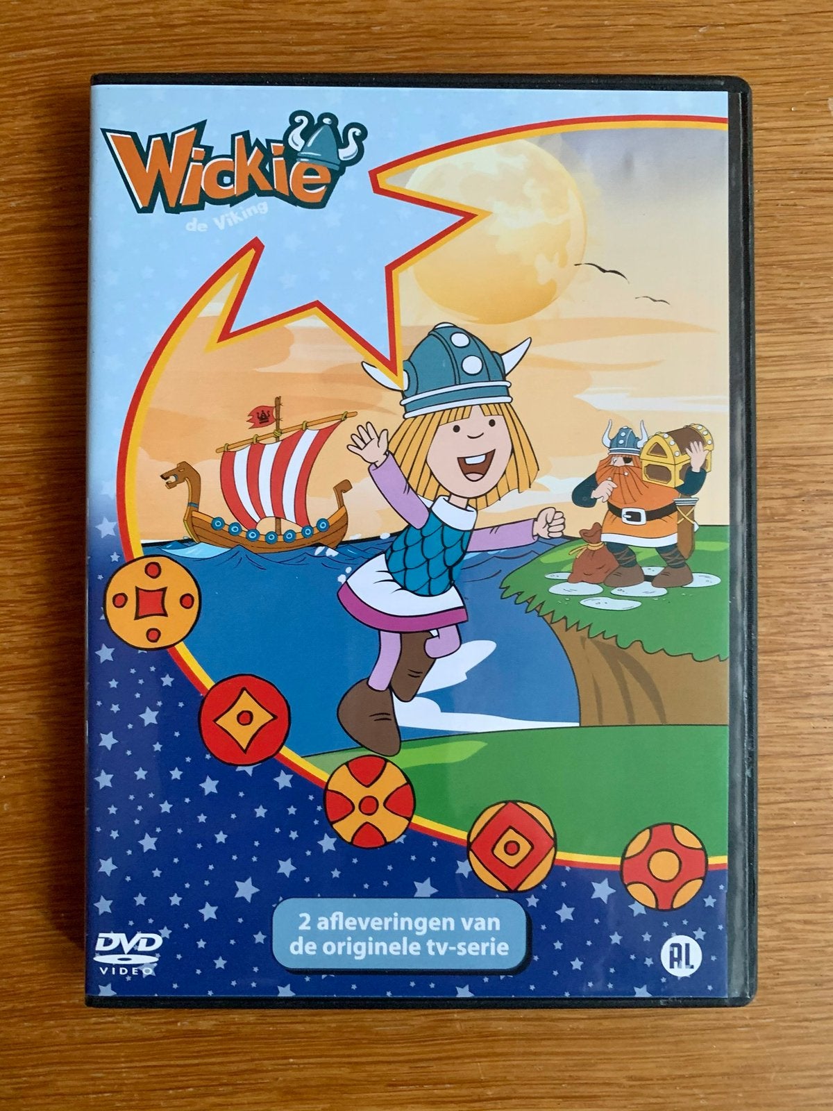 TE KOOP: dvd van Wickie de Viking ZGAN, Alle leeftijden, Ophalen of Verzenden, Zo goed als nieuw, Tekenfilm