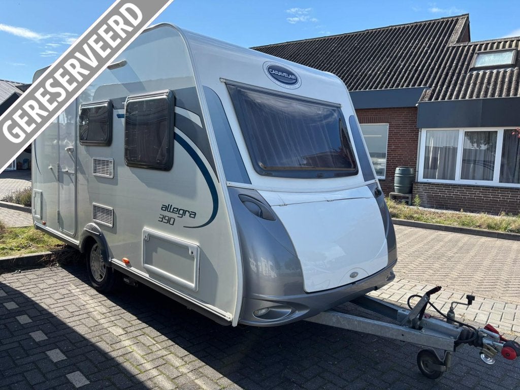 Caravelair Allegra 390, Caravans en Kamperen, Reservewiel, Treinzit, 750 - 1000 kg, Particulier