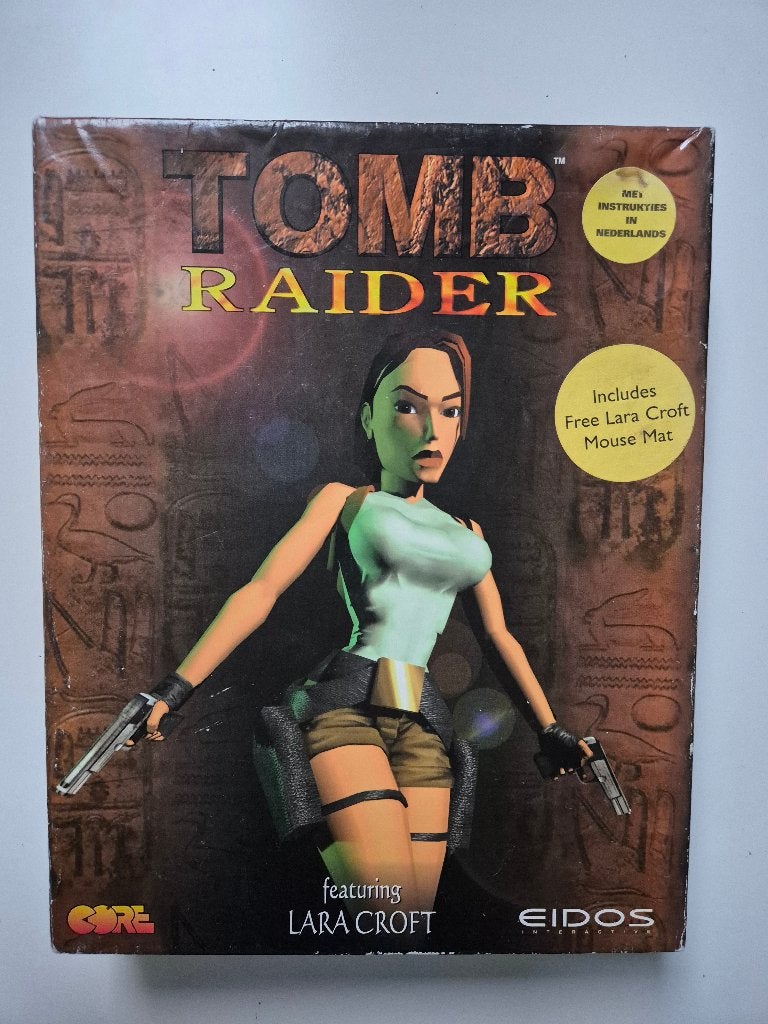 Tomb Raider 1 PC Big Box – Compleet, Spelcomputers en Games, Avontuur en Actie, Gebruikt, 1 speler, Ophalen of Verzenden