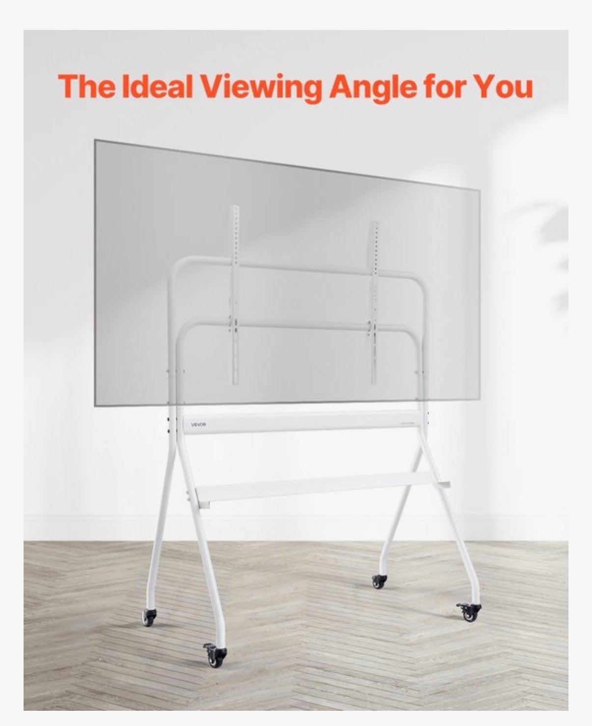 Universele Handmatige TV-Standaard voor 35-100 inch TV's, Ophalen of Verzenden, Nieuw