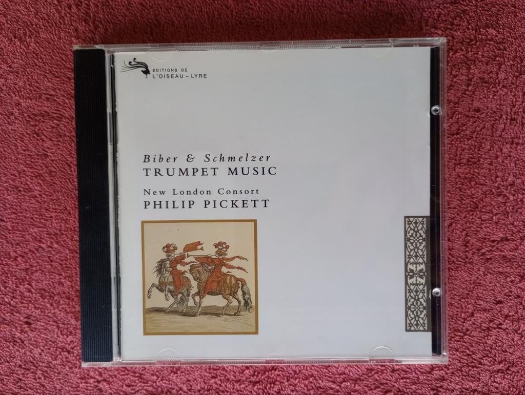 Biber & Schmelzer Trumpet Music - Philip Pickett, Gebruikt, Met libretto, Ophalen of Verzenden, Orkest of Ballet