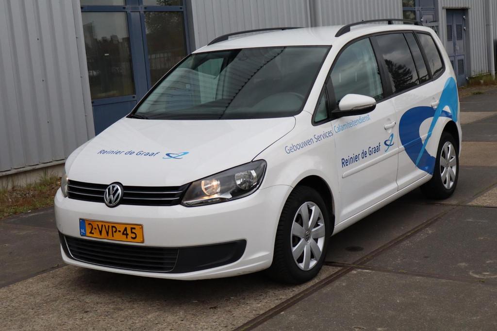Volkswagen Touran 1.6 TDI Comfortline BlueMotion, Auto's, Voorwielaandrijving, Euro 5, Stof, Gebruikt