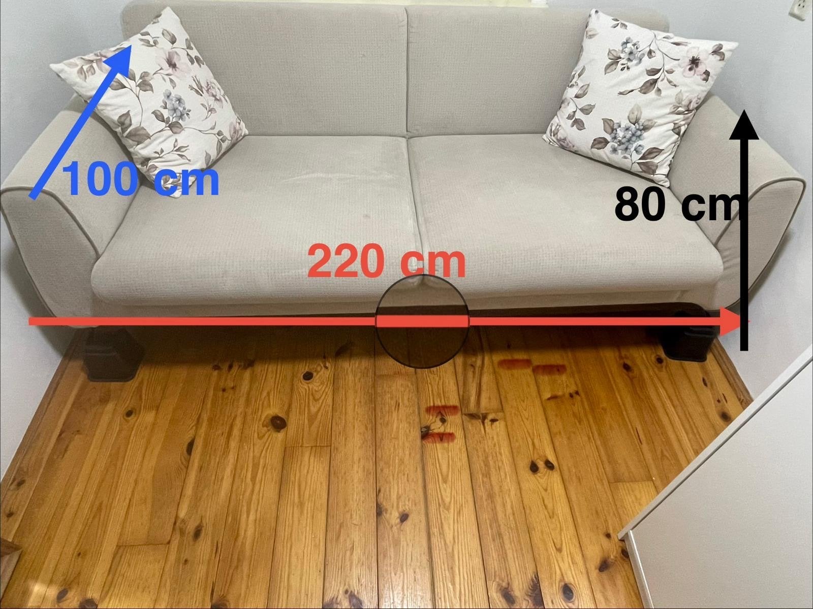 2 Comfortabele zitsbanken - slaapbanken., Ophalen, Gebruikt, Tweepersoons, 75 tot 100 cm