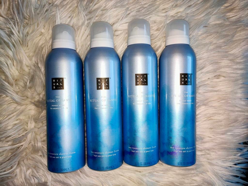 Rituals of Banyu Douchefoam Showerfoam 4x nieuw foam, Ophalen of Verzenden, Nieuw