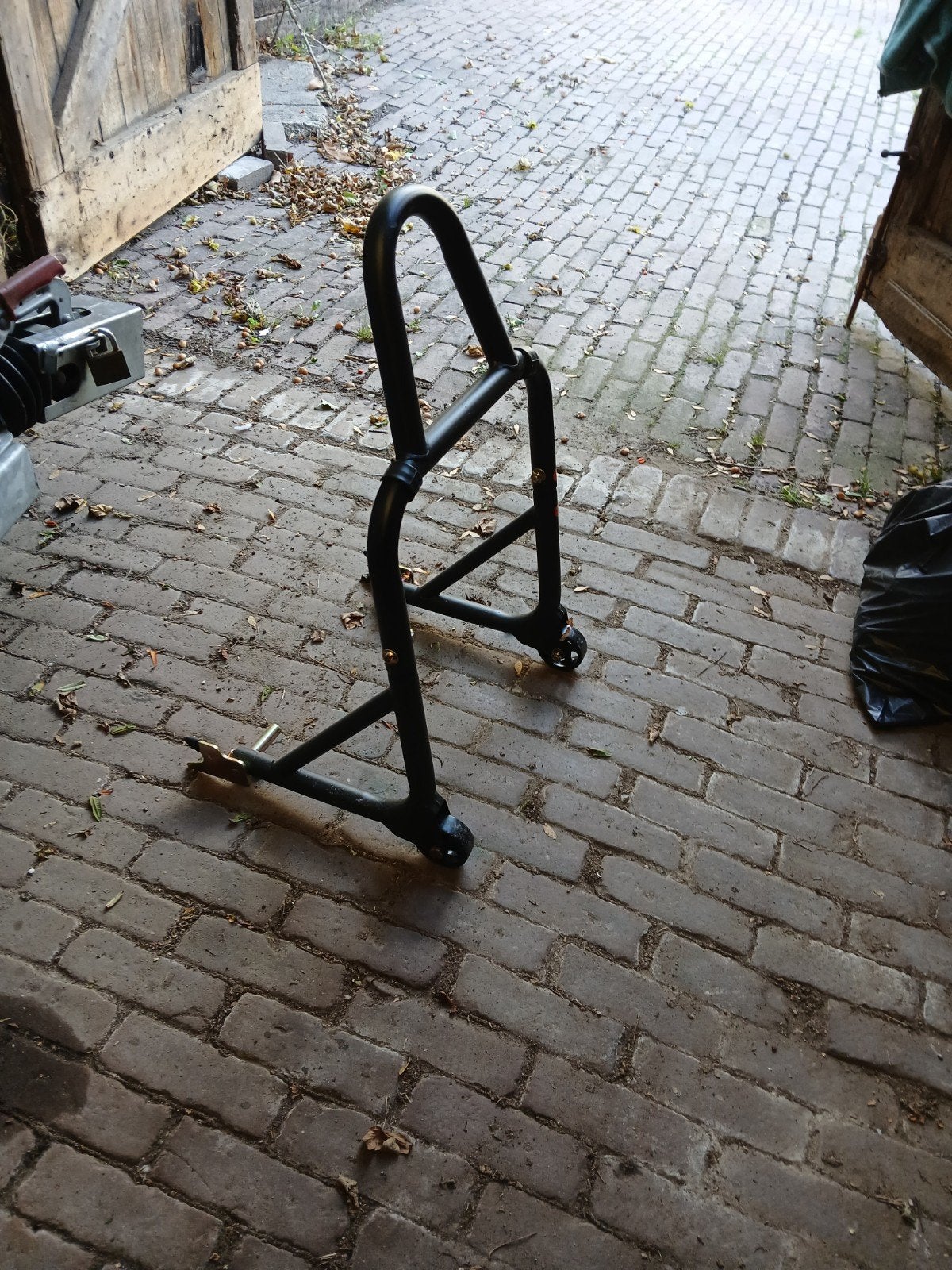 Paddockstand voor motor - Slechts 1x gebruikt, Motoren, Ophalen, Zo goed als nieuw