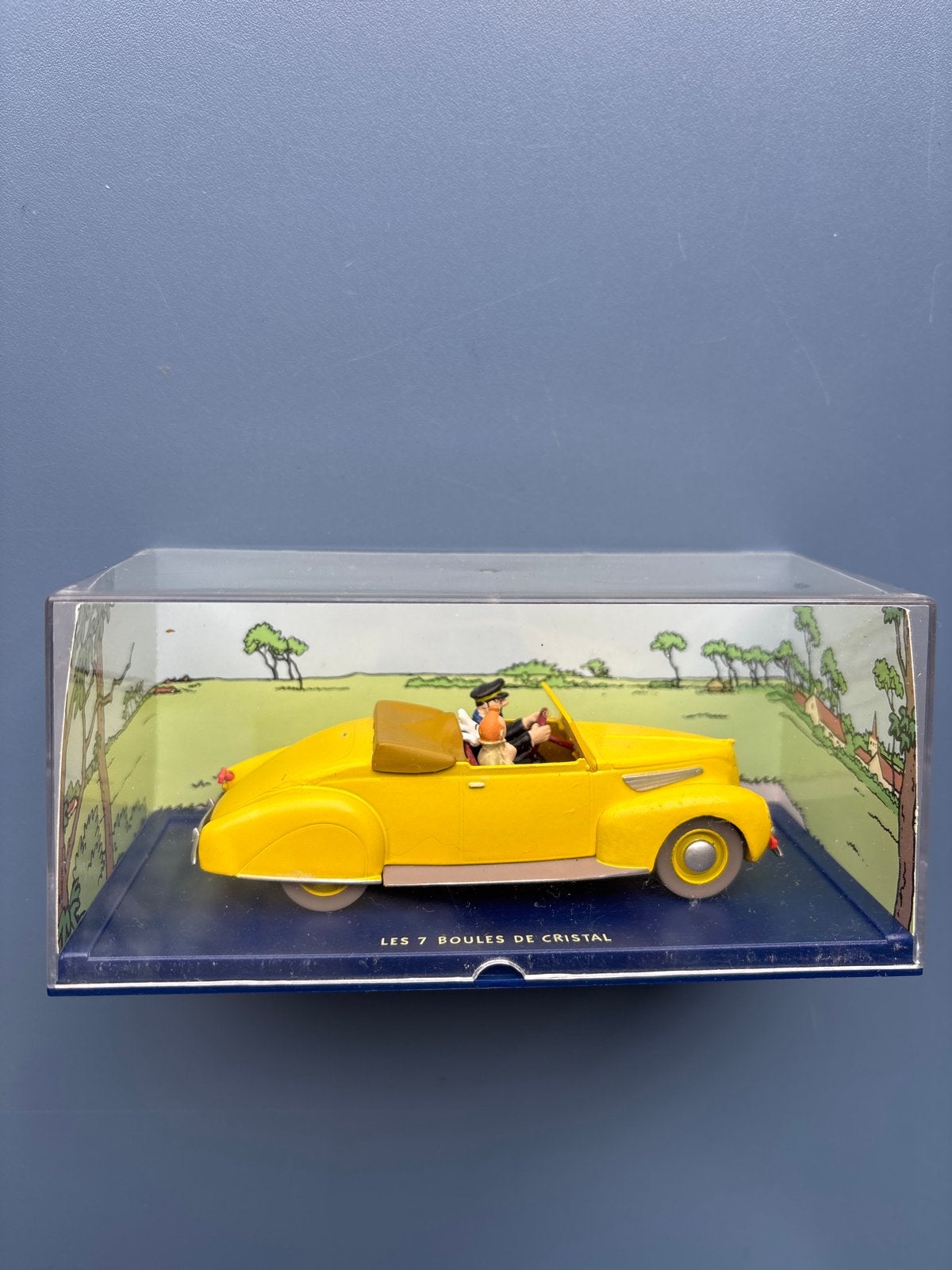 Kuifje auto 1/43 - De 7 Kristallen Bollen, Ophalen of Verzenden, Zo goed als nieuw