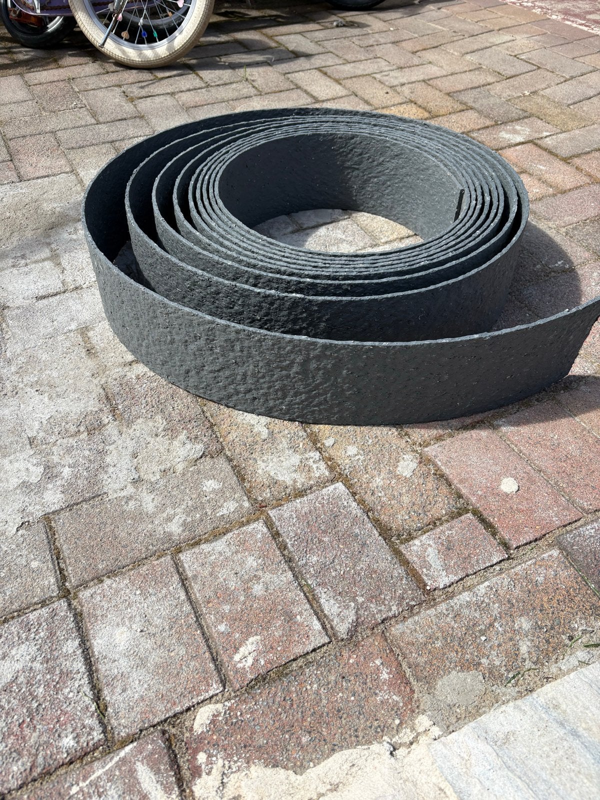 Flexibele ecolat randafwerking 14cm . Ongeveer 15 meter, Ophalen, Kunststof, Border, Minder dan 25 cm
