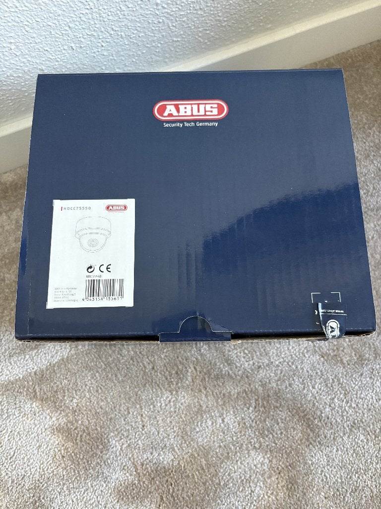 ABUS 5MP Dome Bewakingscamera – NIEUW, Ophalen of Verzenden, Nieuw, Buitencamera
