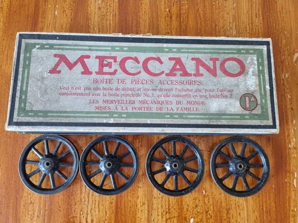 Oude Meccano, Ophalen of Verzenden