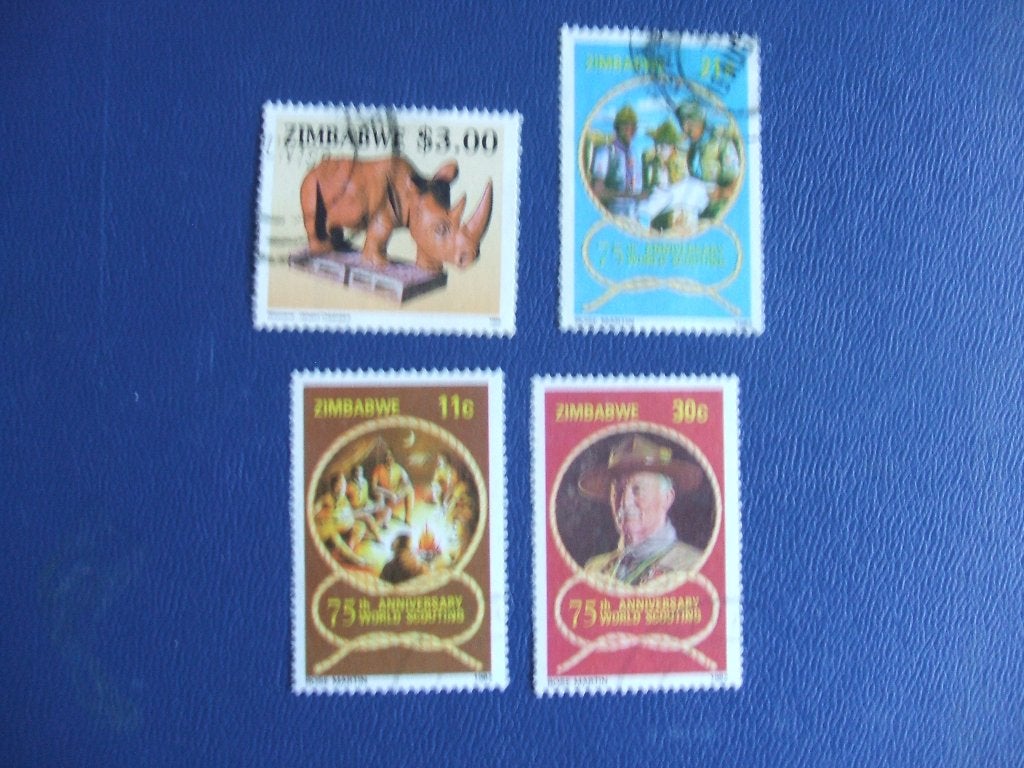 Zimbabwe, Ophalen of Verzenden, Zimbabwe, Gestempeld