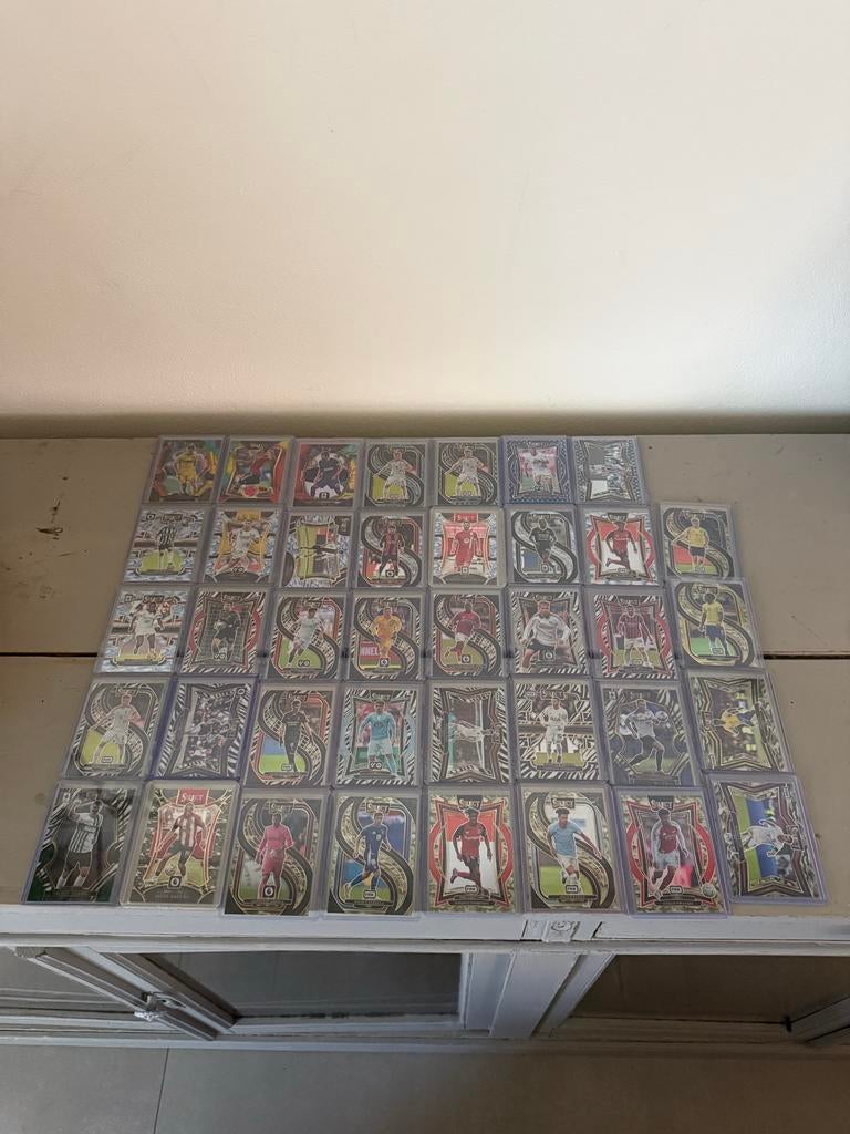 Grote collectie voetbalspelerskaarten - Panini Select, Ophalen of Verzenden, Zo goed als nieuw, Buitenlandse clubs, Spelerskaart