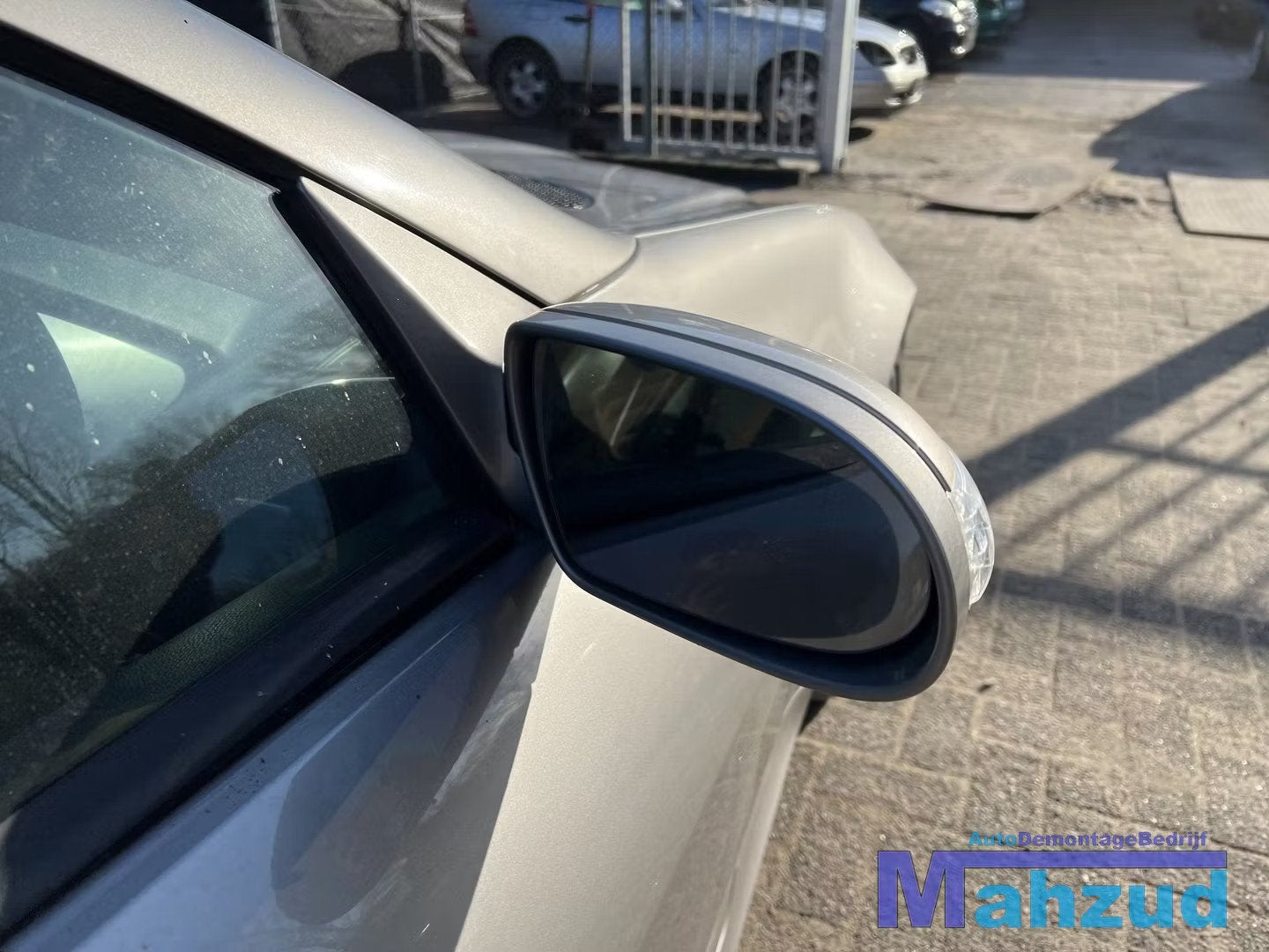 MERCEDES SLK R171 Bruin C723 rechts spiegel 2005-2011, Auto-onderdelen, Spiegels, Gebruikt, Mercedes-Benz AG, Mercedes-Benz, Ophalen of Verzenden