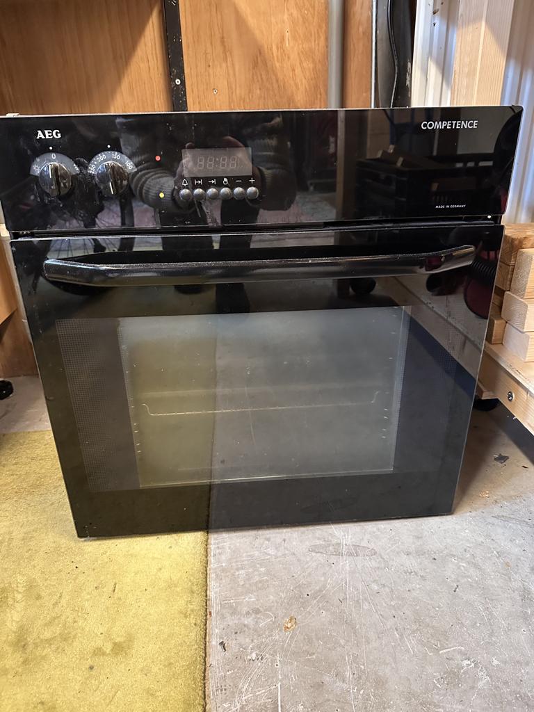 AEG inbouwoven, Witgoed en Apparatuur, Ovens, Ophalen, Gebruikt, Heteluchtoven, Inbouw