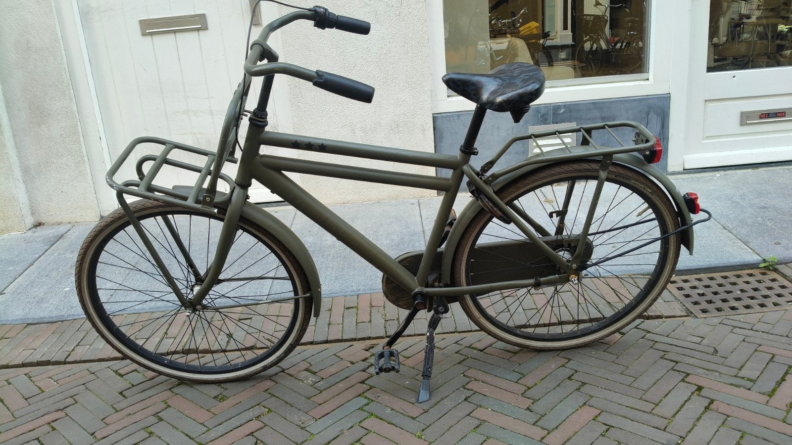 Cortina 26 inch 3 versnellingen, Gebruikt, Cortina U4 transportfiets, Versnellingen, Trommelrem