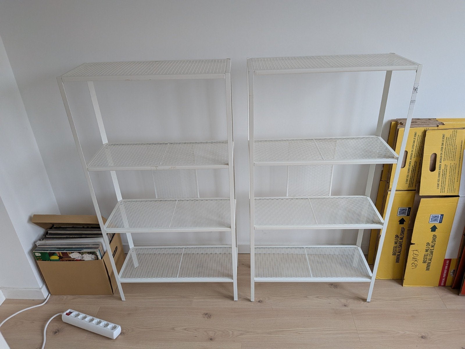 IKEA Stellingskast baggebo (2 stuks), Ophalen, Gebruikt