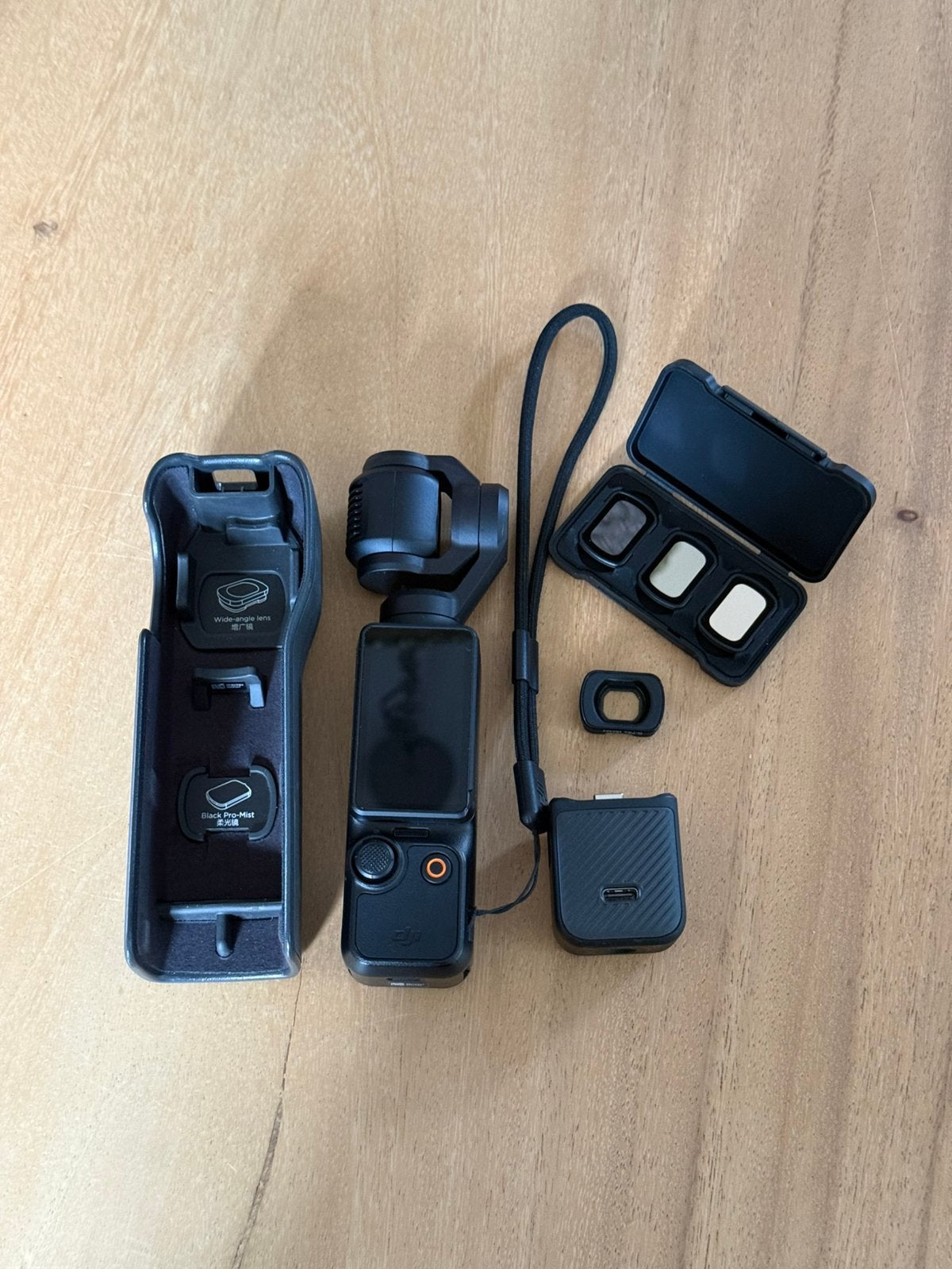 DJI OSMO POCKET 3 (ND filter,Wide Angle Lens, mount, case), Overige merken, Gebruikt, Verzenden, Overige soorten