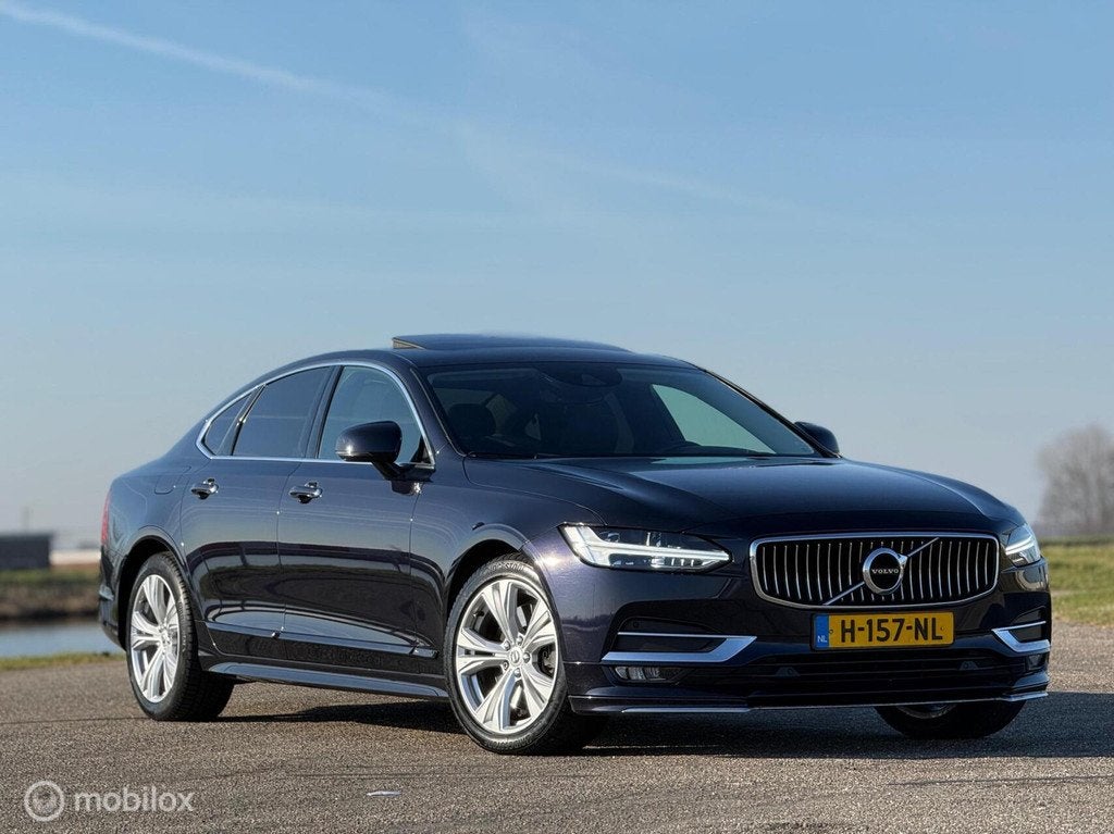 Volvo S90 2.0 T4 Inscription,Nieuwstaat Dealer onderhouden!, Auto's, 15 km/l, Euro 6, 1969 cc, Blauw