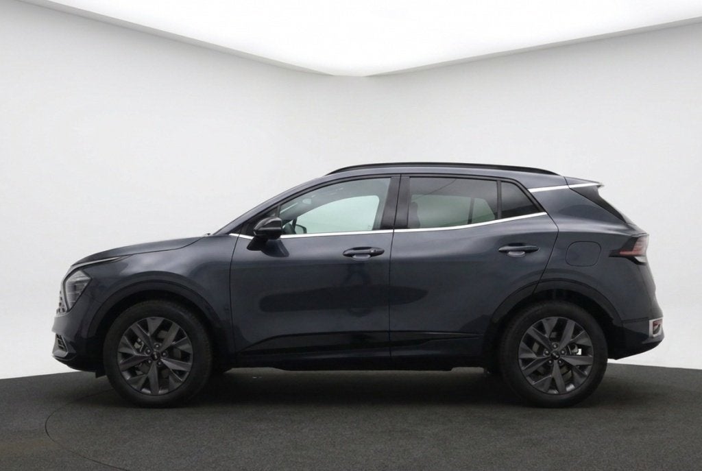 Kia Sportage 1.6 T-GDi Hybrid 230PK GT-PlusLine l PANO l 360, Auto's, Gebruikt, 4 cilinders, Zwart, Leder