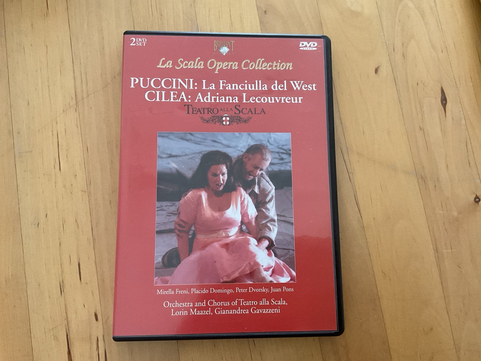 La Scala Opera Collection: Puccini & Cilea DVD, Cd's en Dvd's, Gebruikt, Alle leeftijden, Engels, Ophalen of Verzenden